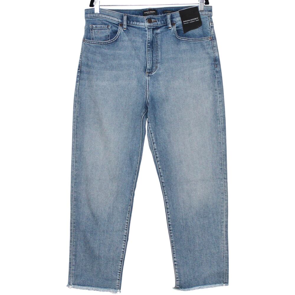 Banana Republic High-Rise Straight Ankle Jean 31 NWT